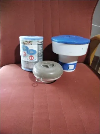 Dispensadores de cloro para piscina
