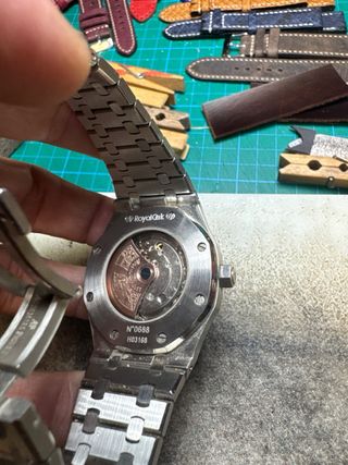 Audemars Reloj Automático Azul