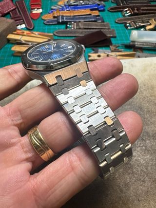 Audemars Reloj Automático Azul