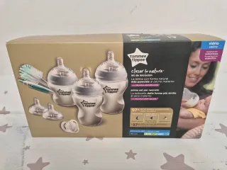 Set Biberones Cristal Tommee Tippee Nuevos