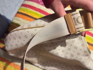 Borsa Pollini Beige con Logo