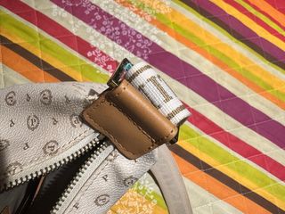 Borsa Pollini Beige con Logo