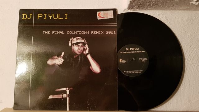 Vinilo DJ Piyuli - The Final Countdown Remix 2001
