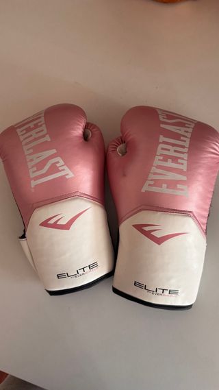 Guantes de Boxeo Everlast Elite Rosa