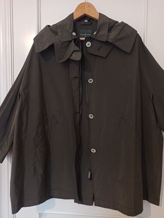 Gabardina Roberto Verino Verde Talla S