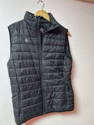 chaleco izas negro talla S