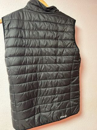 chaleco izas negro talla S