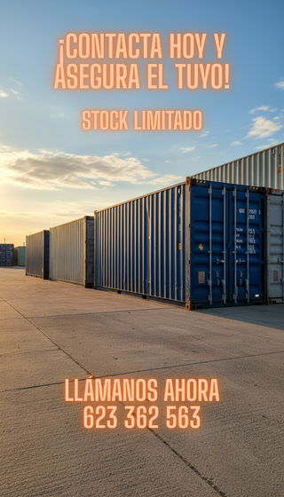 Contenedores marítimos usados desde 2300 €