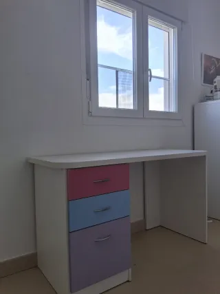 Escritorio de estudio infantil, madera de calidad