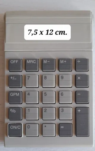 Calculadora Solar 7,5 x 12 cm