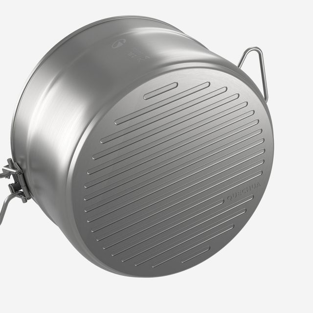 Fiambrera camping 4 personas, con 25 elementos inox