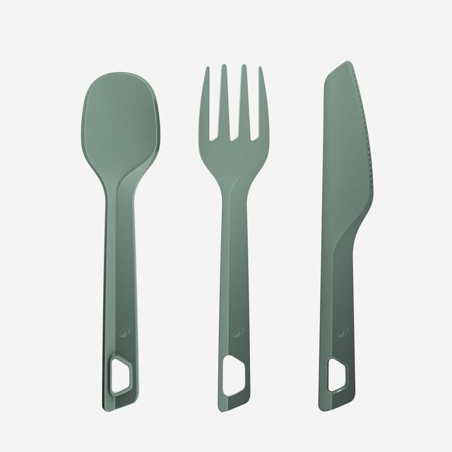 Fiambrera camping 4 personas, con 25 elementos inox