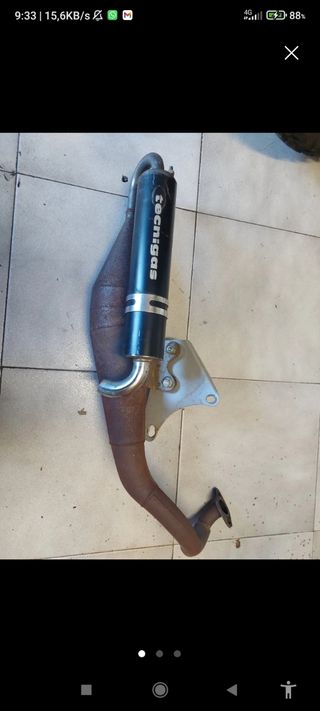 Tubo de escape Technigas