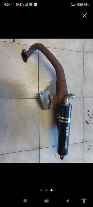 Tubo de escape Technigas