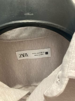 Polo Zara Hombre Beige