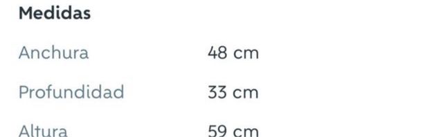 Mesita de noche de madera con detalles dorados