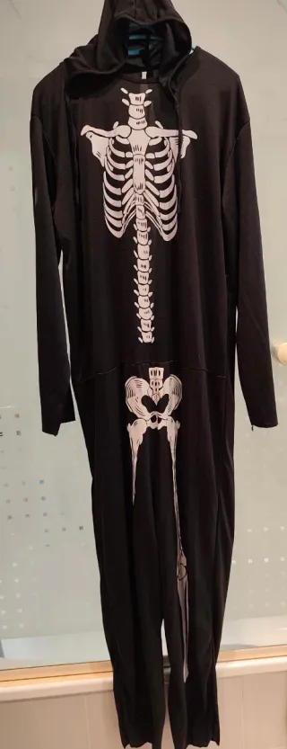 Disfraz Esqueleto Hombre Talla Única