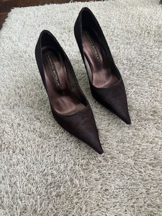 Zapatos Roberto Botella Marrones Puntiagudos