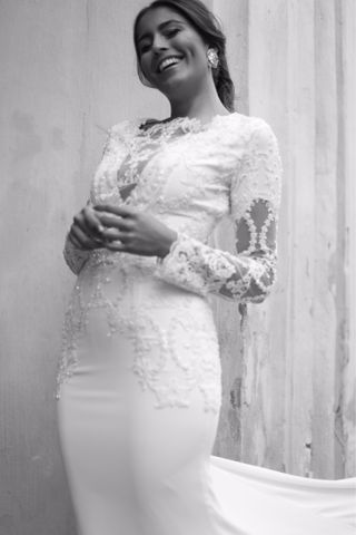 Vestido Novia Prototipo Pasarela Talla 38