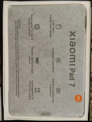 Xiaomi Pad 7 8GB 128GB NUEVO