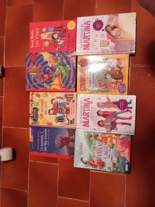 Lote 8 libros infantiles