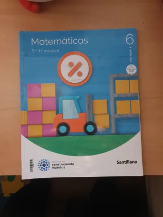 Matemáticas 6 primaria del 3 trimestre nuevo sin e