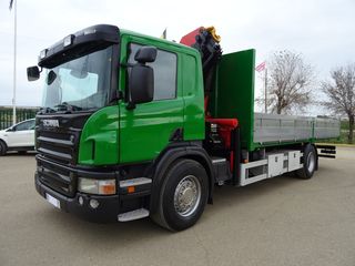 SCANIA P 340 - GRUA