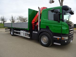 SCANIA P 340 - GRUA