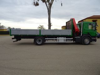 SCANIA P 340 - GRUA
