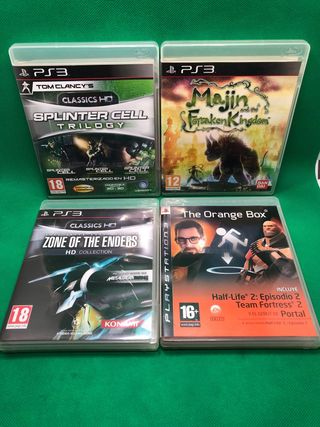 Lote 4 Juegos PS3