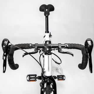Bicicleta de carretera mujer aluminio monoplato 8V Triban