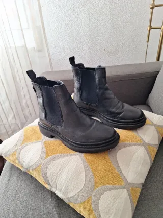 Botines Levi's Mujer Negros