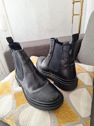 Botines Levi's Mujer Negros
