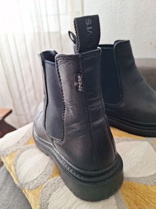 Botines Levi's Mujer Negros