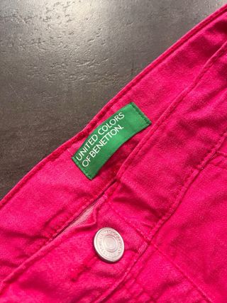Pantalones vaqueros fucsia