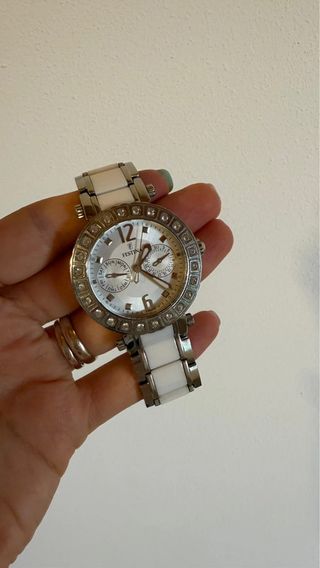Orologio Festina donna argento e bianco