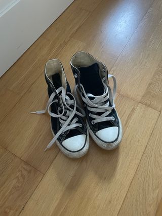 Converse negras talla 36