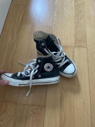 Converse negras talla 36