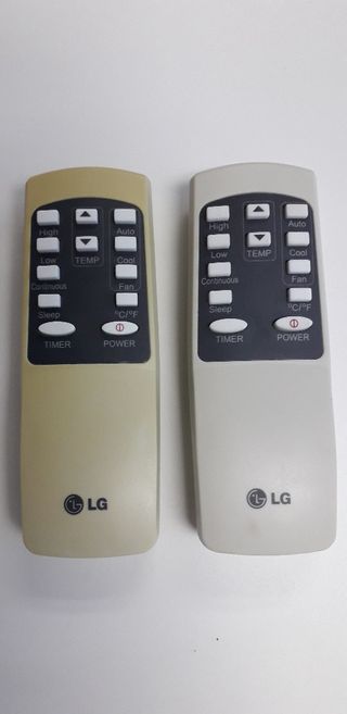 Mandos (4) aire acondicionado LG LP0910WNR