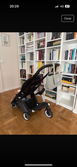Bugaboo Ant con capazo recién nacido. 