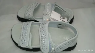 Sandalias Zara Mujer Talla 38 Brillantes
