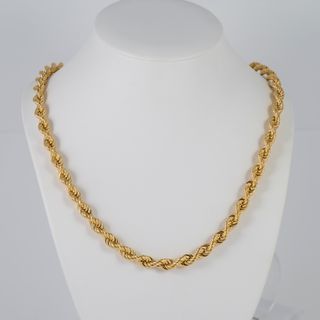 Cadena cordón oro 18k 750 50cm