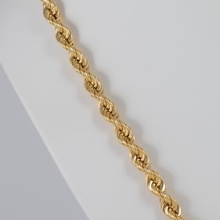 Cadena cordón oro 18k 750 50cm