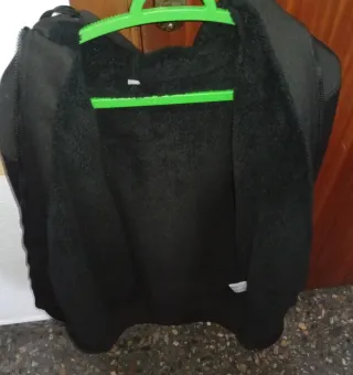 Sudadera con capucha Zeeman negra hombre
