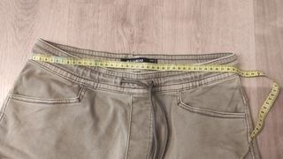 Pantalones cortos cargo Pull&Bear M verde militar