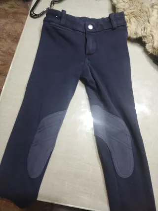 Pantalones de montar azul marino