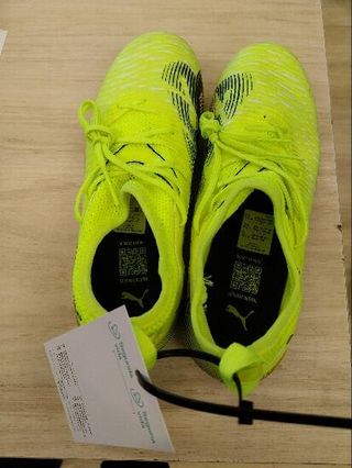 Botas de fútbol Puma Future 8 Match FG/AG Niño Amarillo
