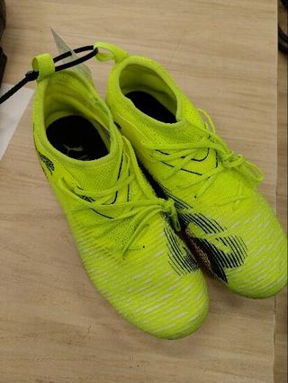 Botas de fútbol Puma Future 8 Match FG/AG Niño Amarillo