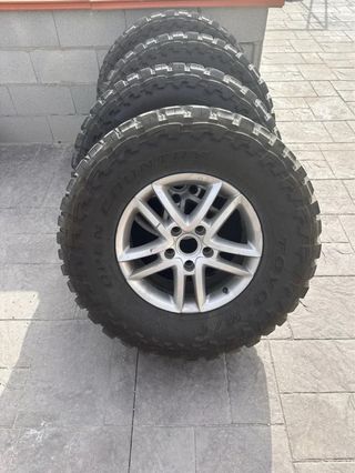 Ruedas Cayenne / Touareg / Q7 295/70/17