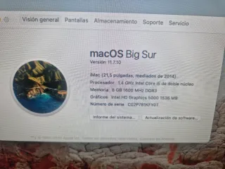 Imac A1418 Apple